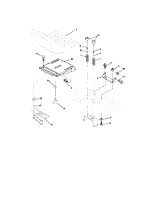 Seat Assembly parts for Craftsman Front-Engine Lawn Tractor 917273500 from AppliancePartsPros.com
