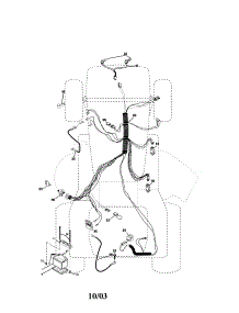 Electrical parts for Craftsman Front-Engine Lawn Tractor 917273502 from AppliancePartsPros.com