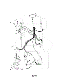 Electrical parts for Craftsman Front-Engine Lawn Tractor 917273510 from AppliancePartsPros.com