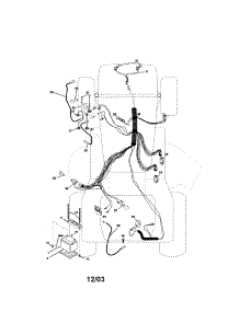 Electrical parts for Craftsman Front-Engine Lawn Tractor 917273520 from AppliancePartsPros.com