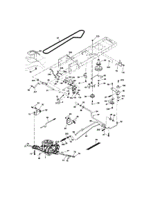 Ground Drive parts for Craftsman Front-Engine Lawn Tractor 917273523 from AppliancePartsPros.com