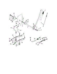 Lift Assembly parts for Craftsman Front-Engine Lawn Tractor 917273590 from AppliancePartsPros.com