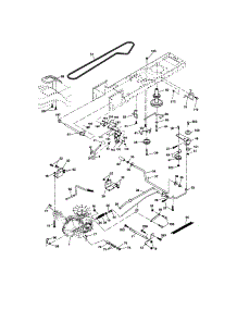 Ground Drive parts for Craftsman Front-Engine Lawn Tractor 917273600 from AppliancePartsPros.com