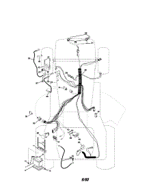 Electrical parts for Craftsman Front-Engine Lawn Tractor 917273610 from AppliancePartsPros.com