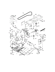 Ground Drive parts for Craftsman Front-Engine Lawn Tractor 917273611 from AppliancePartsPros.com