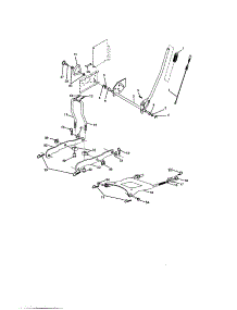 Lift Assembly parts for Craftsman Front-Engine Lawn Tractor 917273622 from AppliancePartsPros.com