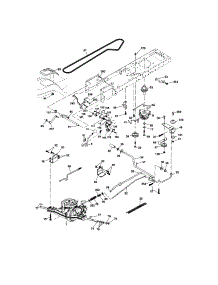 Ground Drive parts for Craftsman Front-Engine Lawn Tractor 917273623 from AppliancePartsPros.com