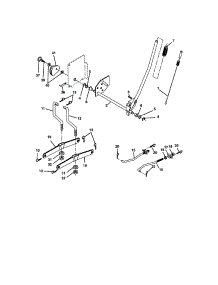 Lift Assembly parts for Craftsman Front-Engine Lawn Tractor 917273630 from AppliancePartsPros.com