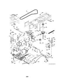 Ground Drive parts for Craftsman Front-Engine Lawn Tractor 917273632 from AppliancePartsPros.com