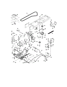 Ground Drive parts for Craftsman Front-Engine Lawn Tractor 917273635 from AppliancePartsPros.com