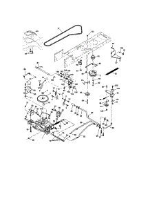 Ground Drive parts for Craftsman Front-Engine Lawn Tractor 917273639 from AppliancePartsPros.com
