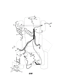 Electrical parts for Craftsman Front-Engine Lawn Tractor 917273640 from AppliancePartsPros.com