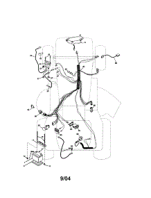 Electrical parts for Craftsman Front-Engine Lawn Tractor 9172736402 from AppliancePartsPros.com