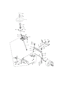Steering Assembly parts for Craftsman Front-Engine Lawn Tractor 9172736402 from AppliancePartsPros.com