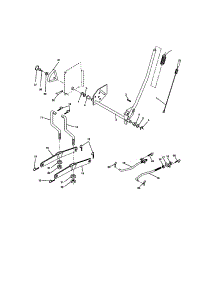 Lift Assembly parts for Craftsman Front-Engine Lawn Tractor 9172736403 from AppliancePartsPros.com