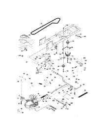 Ground Drive parts for Craftsman Front-Engine Lawn Tractor 917273642 from AppliancePartsPros.com