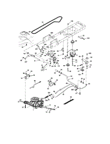 Ground Drive parts for Craftsman Front-Engine Lawn Tractor 917273644 from AppliancePartsPros.com
