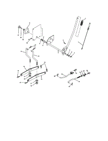 Lift Assembly parts for Craftsman Front-Engine Lawn Tractor 917273646 from AppliancePartsPros.com