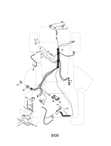 Electrical parts for Craftsman Front-Engine Lawn Tractor 917273660 from AppliancePartsPros.com