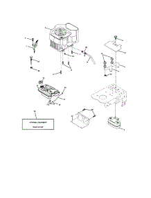Engine parts for Craftsman Front-Engine Lawn Tractor 917273660 from AppliancePartsPros.com