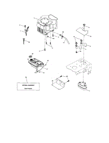 Engine parts for Craftsman Front-Engine Lawn Tractor 917273663 from AppliancePartsPros.com