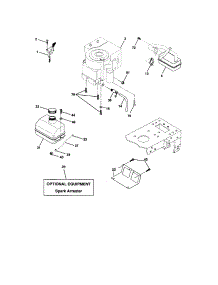 Engine parts for Craftsman Front-Engine Lawn Tractor 917273750 from AppliancePartsPros.com