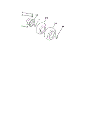 Wheels And Tires parts for Craftsman Front-Engine Lawn Tractor 917273750 from AppliancePartsPros.com