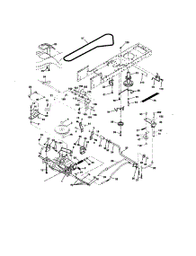 Ground Drive parts for Craftsman Front-Engine Lawn Tractor 917273751 from AppliancePartsPros.com