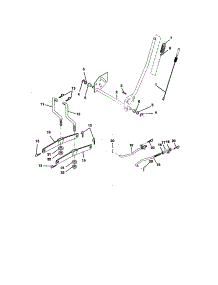 Lift Assembly parts for Craftsman Front-Engine Lawn Tractor 917273751 from AppliancePartsPros.com