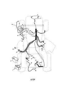 Electrical parts for Craftsman Front-Engine Lawn Tractor 917273754 from AppliancePartsPros.com
