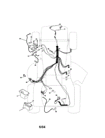 Electrical parts for Craftsman Front-Engine Lawn Tractor 917273755 from AppliancePartsPros.com