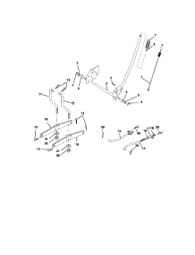 Lift Assembly parts for Craftsman Front-Engine Lawn Tractor 917273755 from AppliancePartsPros.com