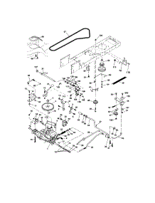Ground Drive parts for Craftsman Front-Engine Lawn Tractor 917273756 from AppliancePartsPros.com