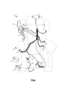 Electrical parts for Craftsman Front-Engine Lawn Tractor 917273758 from AppliancePartsPros.com