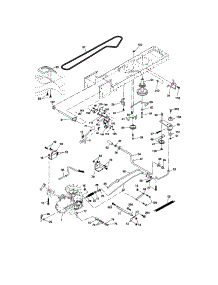 Ground Drive parts for Craftsman Front-Engine Lawn Tractor 917273761 from AppliancePartsPros.com