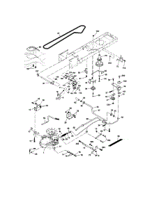 Ground Drive parts for Craftsman Front-Engine Lawn Tractor 917273763 from AppliancePartsPros.com