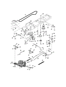 Ground Drive parts for Craftsman Front-Engine Lawn Tractor 917273764 from AppliancePartsPros.com