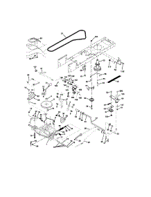 Ground Drive parts for Craftsman Front-Engine Lawn Tractor 917273770 from AppliancePartsPros.com