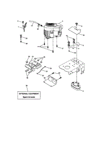 Engine parts for Craftsman Front-Engine Lawn Tractor 917273790 from AppliancePartsPros.com