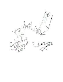 Lift Assembly parts for Craftsman Front-Engine Lawn Tractor 917273790 from AppliancePartsPros.com