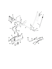 Lift Assembly parts for Craftsman Front-Engine Lawn Tractor 917273820 from AppliancePartsPros.com