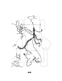 Electrical parts for Craftsman Front-Engine Lawn Tractor 917273860 from AppliancePartsPros.com