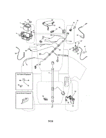 Electrical parts for Craftsman Front-Engine Lawn Tractor 917273900 from AppliancePartsPros.com
