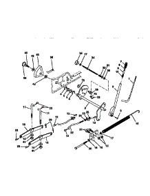 Lift Assembly parts for Craftsman Front-Engine Lawn Tractor 917273940 from AppliancePartsPros.com