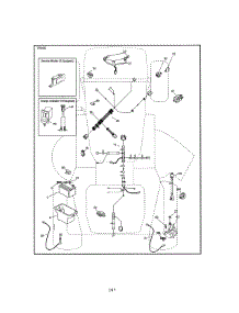 Electrical parts for Craftsman Front-Engine Lawn Tractor 917273980 from AppliancePartsPros.com