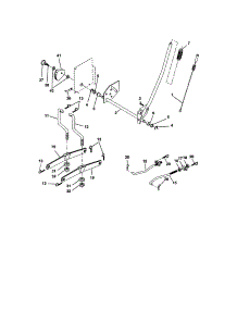 Lift Assembly parts for Craftsman Front-Engine Lawn Tractor 917274031 from AppliancePartsPros.com