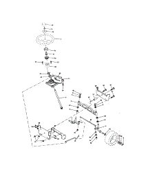 Steering parts for Craftsman Front-Engine Lawn Tractor 917274032 from AppliancePartsPros.com