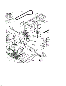 Ground Drive parts for Craftsman Front-Engine Lawn Tractor 917274033 from AppliancePartsPros.com
