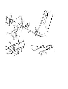 Lift Assembly parts for Craftsman Front-Engine Lawn Tractor 917274033 from AppliancePartsPros.com