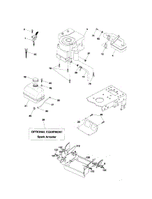 Engine parts for Craftsman Front-Engine Lawn Tractor 917274290 from AppliancePartsPros.com